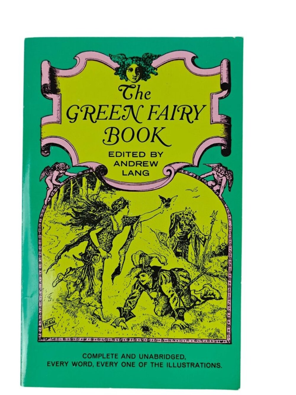The Green Fairy Book Andrew Lang Trade Paperback 1965 Fantasy Illustrated